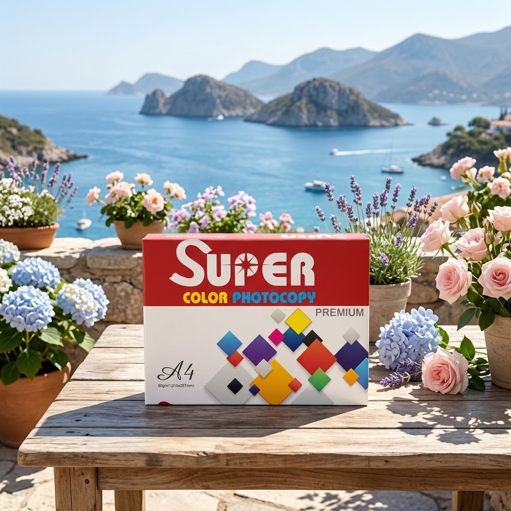 Giấy photo màu Super A4 80gsm
